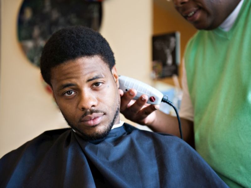 Book professional hair cuts service at home online by - customcutz mobile
